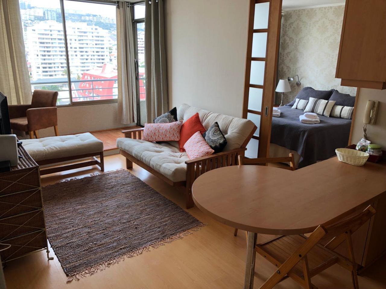 1201 Departamento Vs Centro Vina Appartement Vina del Mar Buitenkant foto
